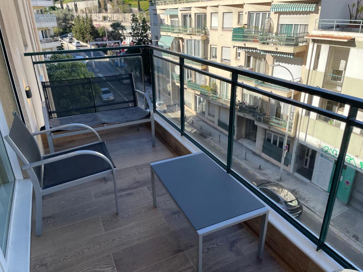 Studio With Swimming Pool 80 Meters Near The Beach Nice Eksteriør billede